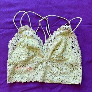 Victoria's Secret PINK Floral Lace Bralette